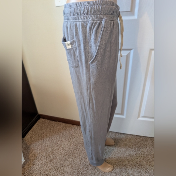 Magnolia Soft Heather Gray Joggers W/Drawstring Size Large - Picture 2 of 7